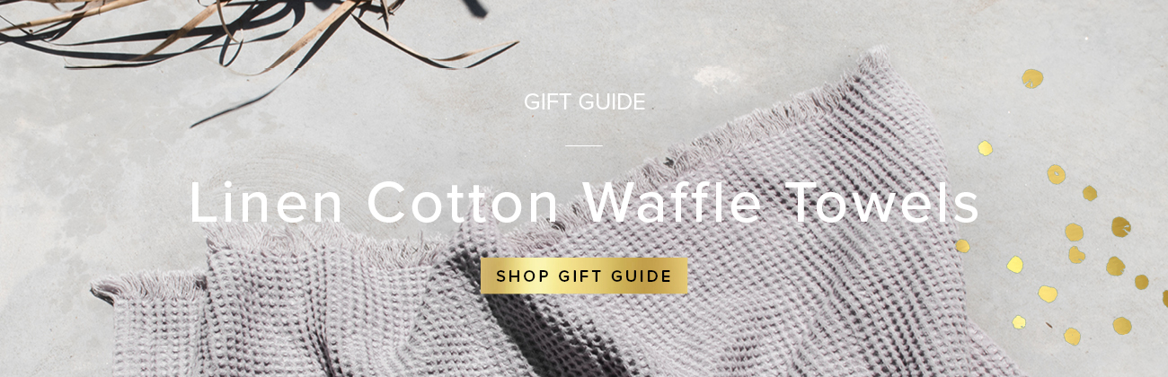 WAFFLE TOWELS GIFT GUIDE
